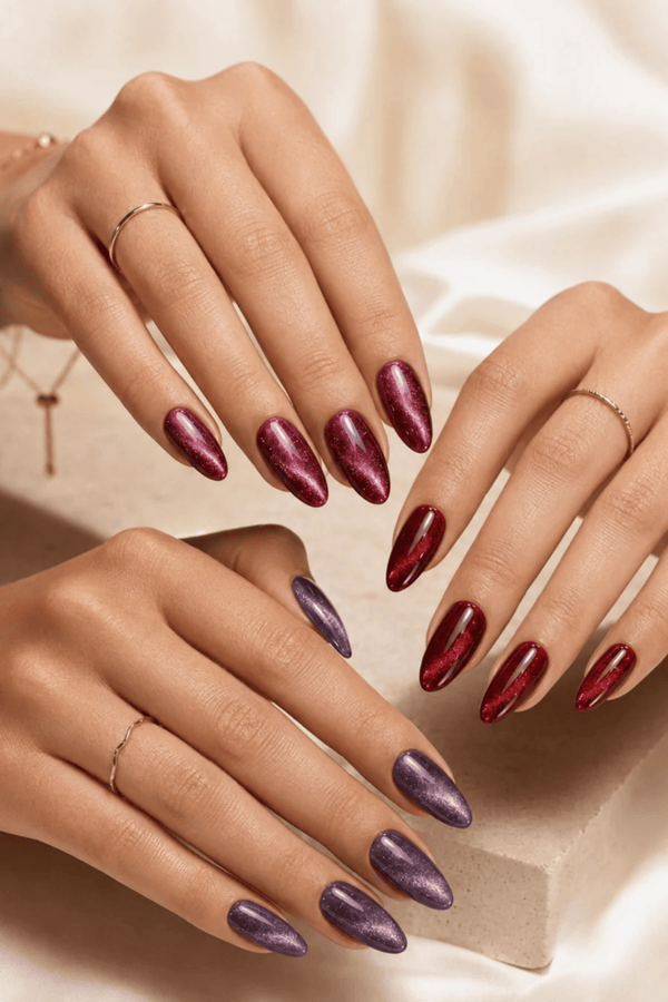 Kit Magnetic Glow - 3 Gels Polish Cat Eyes Magnétiques