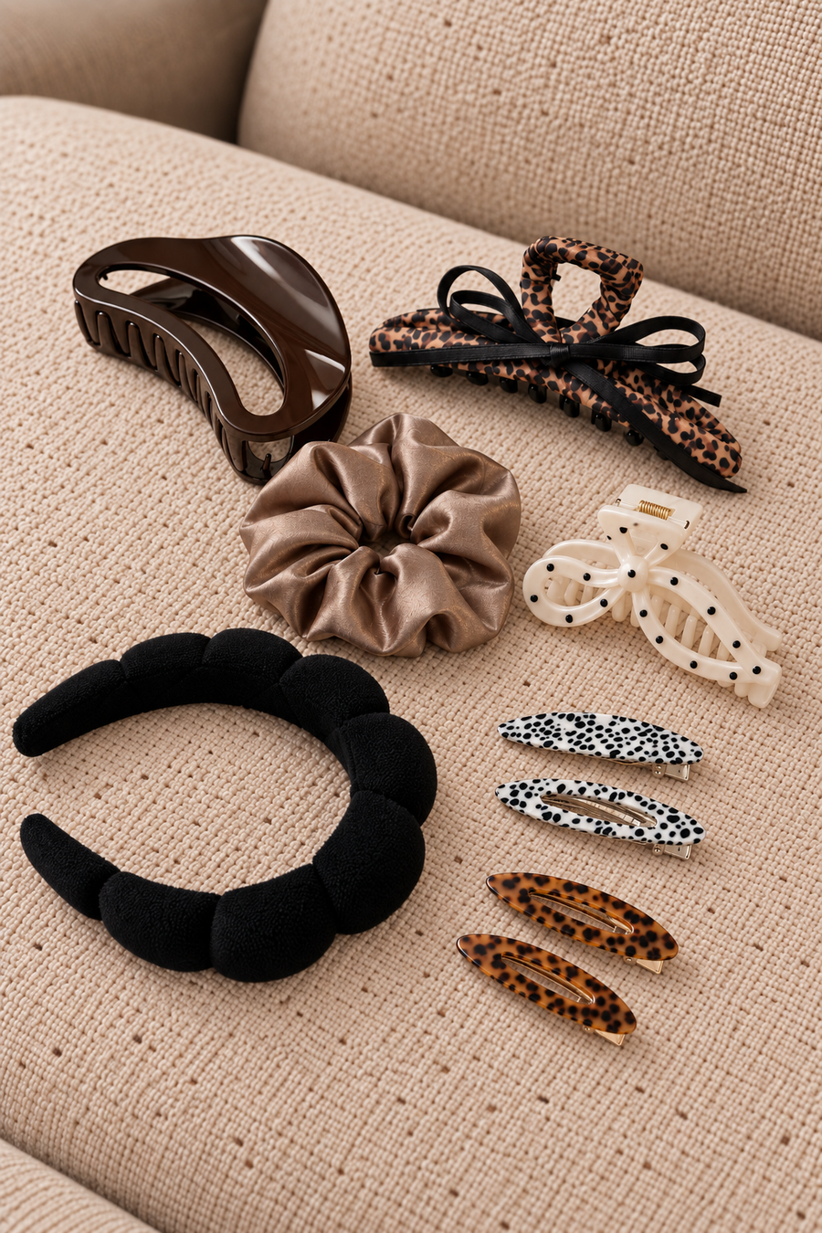 Kit hair collection : 7 accessoires cheveux