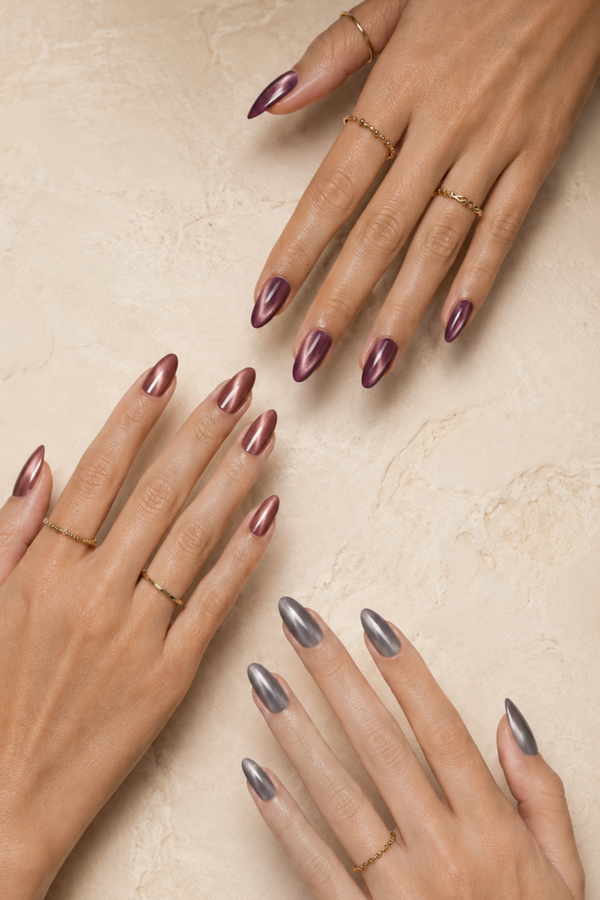 Kit Cosmic Glow - 3 Gels polish Cat Eyes