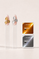 KIT DUO METALLIC 3D - GOLD & SILVER