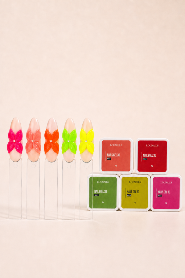 KIT NÉON 3D - 5 TEINTES