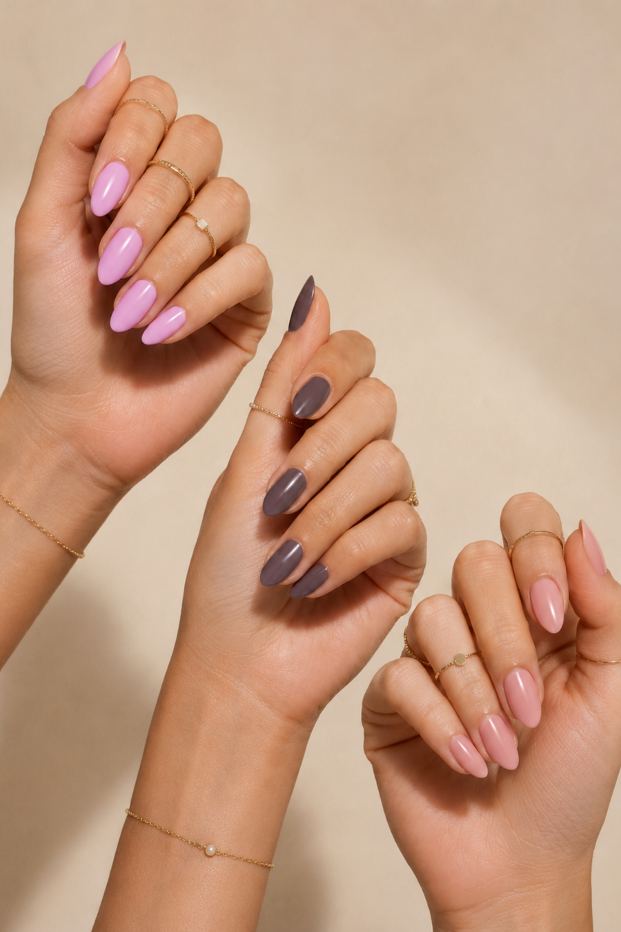 Kit Nude Essentials –  3 Gels Polish incontournables