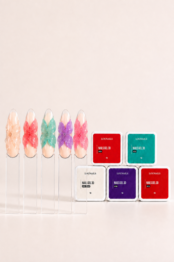 KIT JELLY 3D - 5 TEINTES