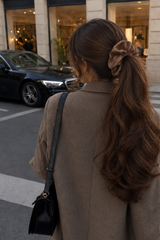 Chouchou Satiné XL Bronze - Ref V-F2